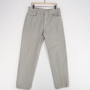 Vintage Levis 550 Jeans Mens 34x32 Gray Relaxed Fit Tapered Leg USA Made Y2K